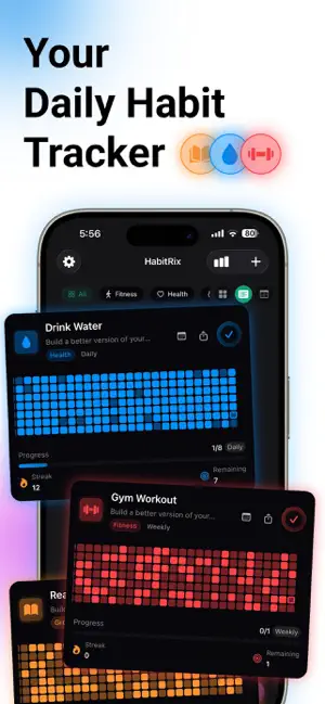 Habit Share: HabitRix screenshot 1
