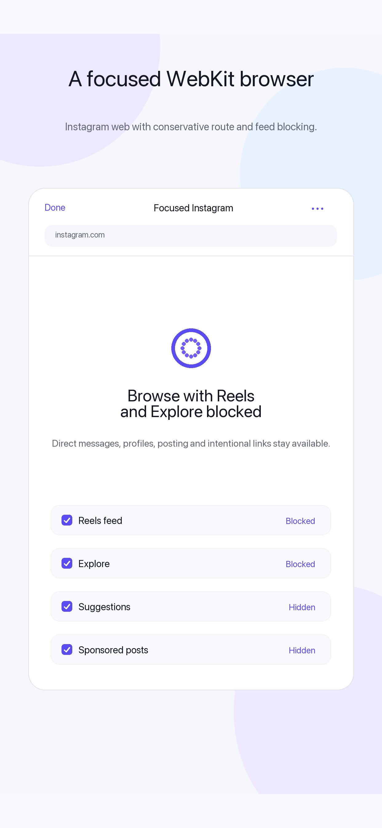 Screenshot 3 of ScrollLess