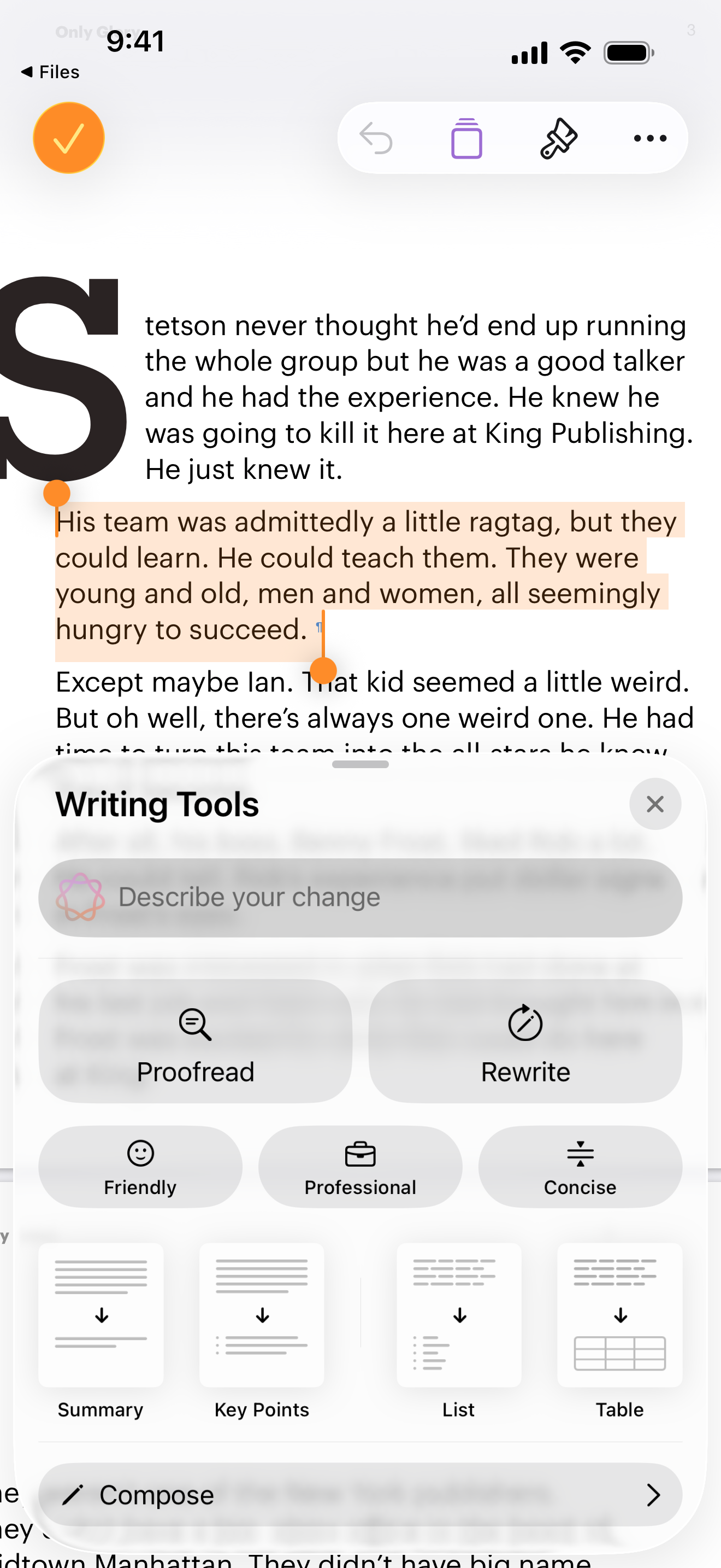 Pages: Create Documents