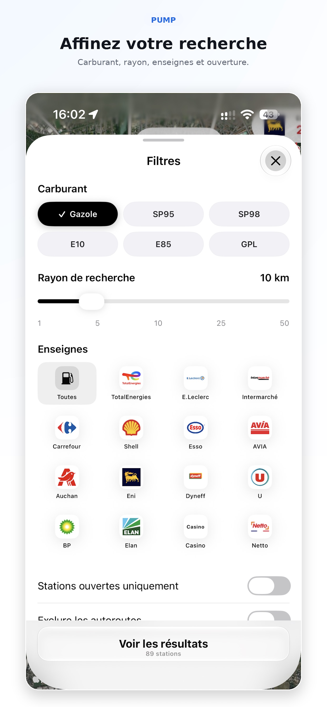 Screenshot 5 of PUMP – Prix carburants