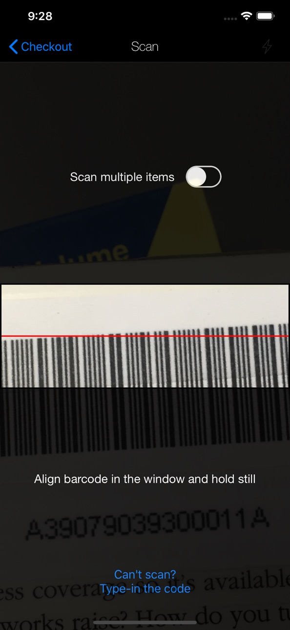 iPhone screenshot