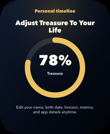 Treasure Life Countdown Widget