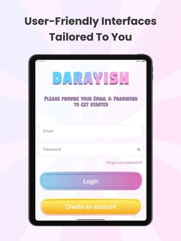 Darayish: Smart Parent Talk iPad screenshot