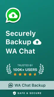 wt chat backup restore delete iphone capturas de pantalla 1
