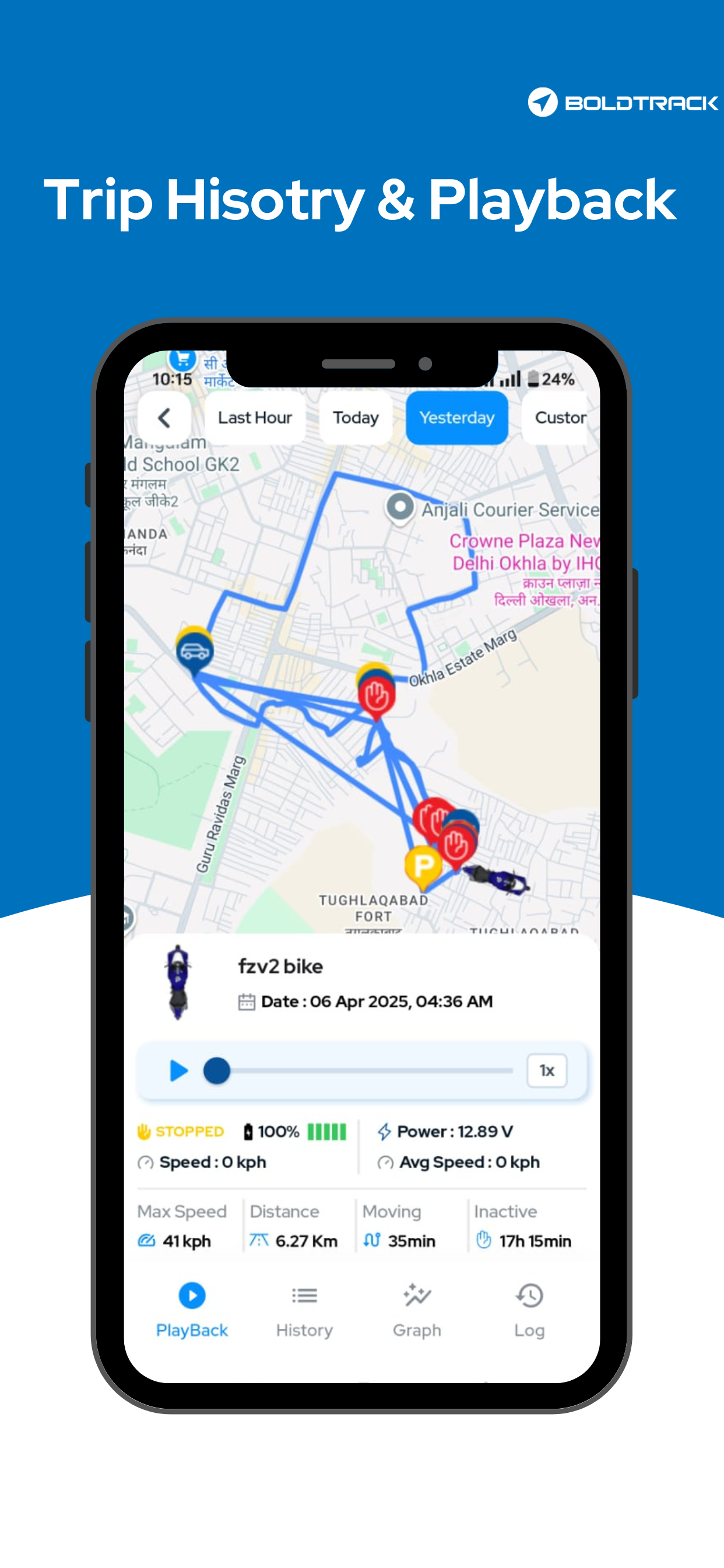 BoldTrack - GPS Fleet Tracking screenshot 3