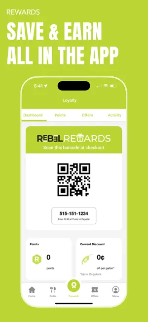REBEL Rewards! screenshot 1