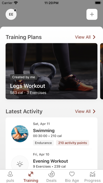 puls fit & wellnessclub Screenshot