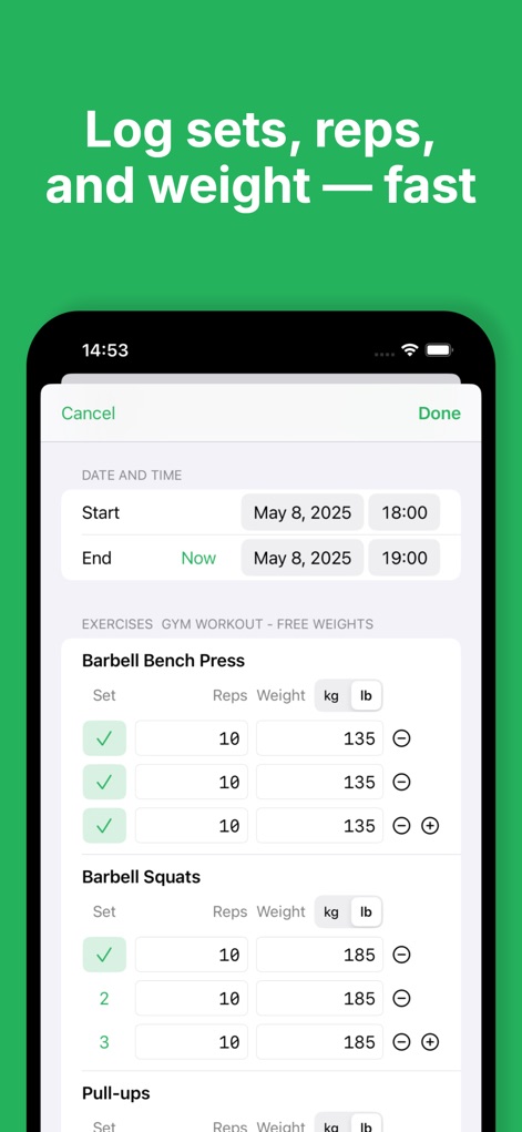 Poslog: Form & Workout Tracker - Health & Fitness App | MWM