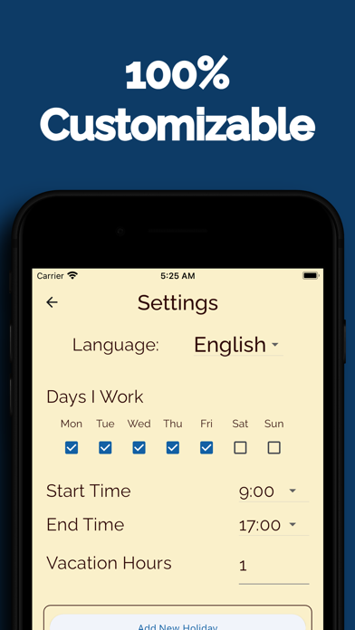Workday Retirement Countdown Screenshot