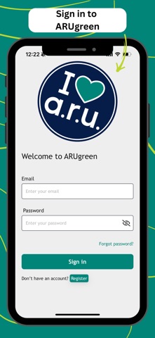 ARUgreen screenshot