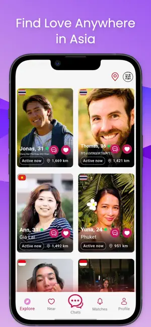 AsiaFlare: Date in Asia screenshot 2