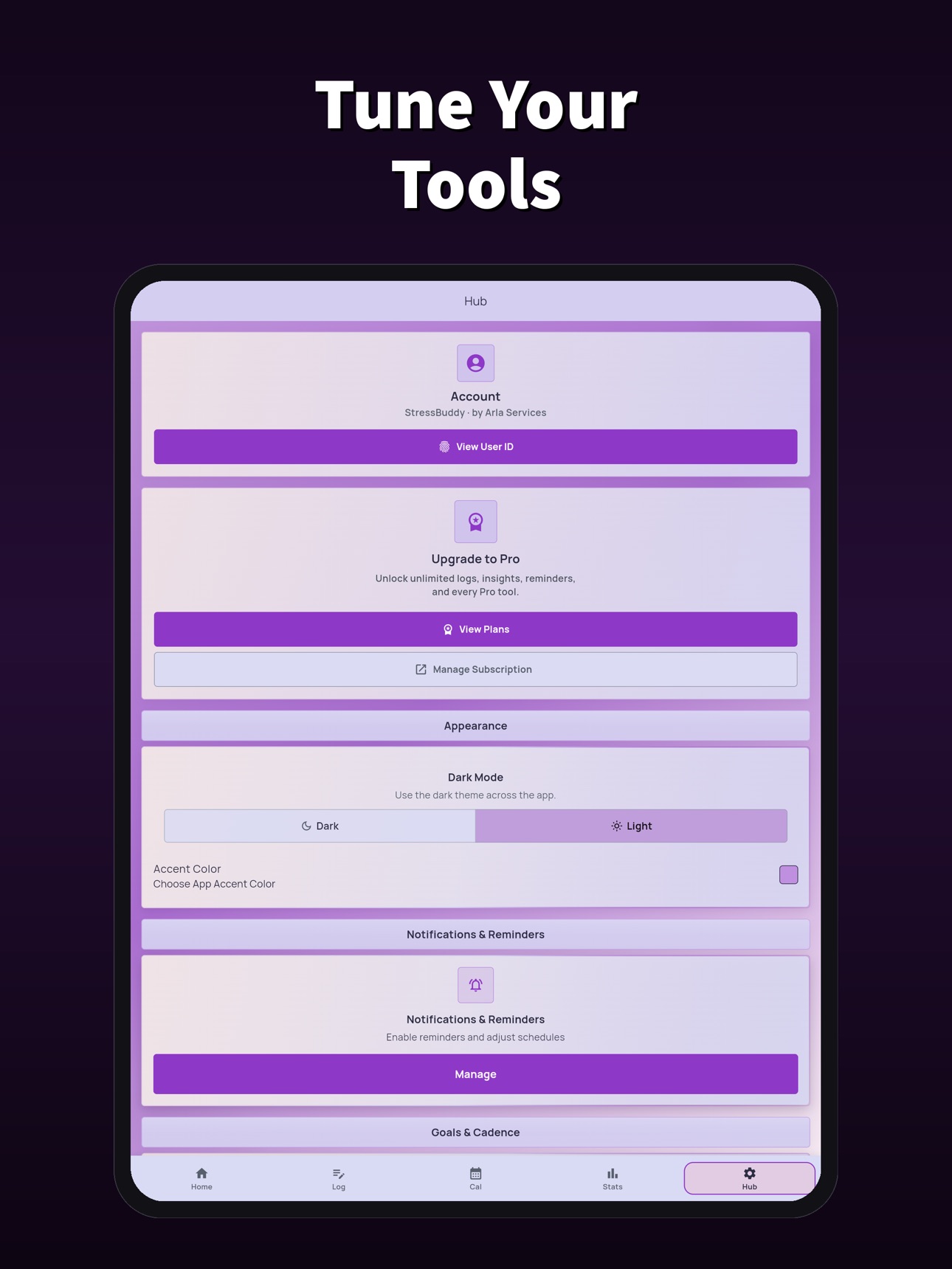 Screenshot 9 of StressBuddy App