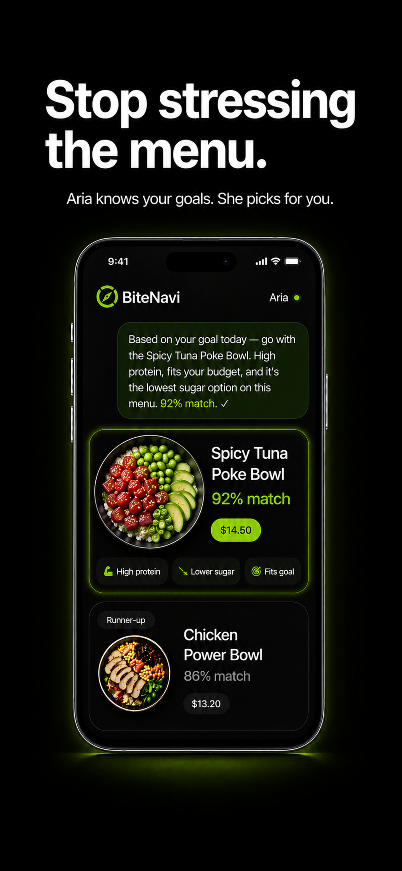 AI Food Scanner: BiteNavi