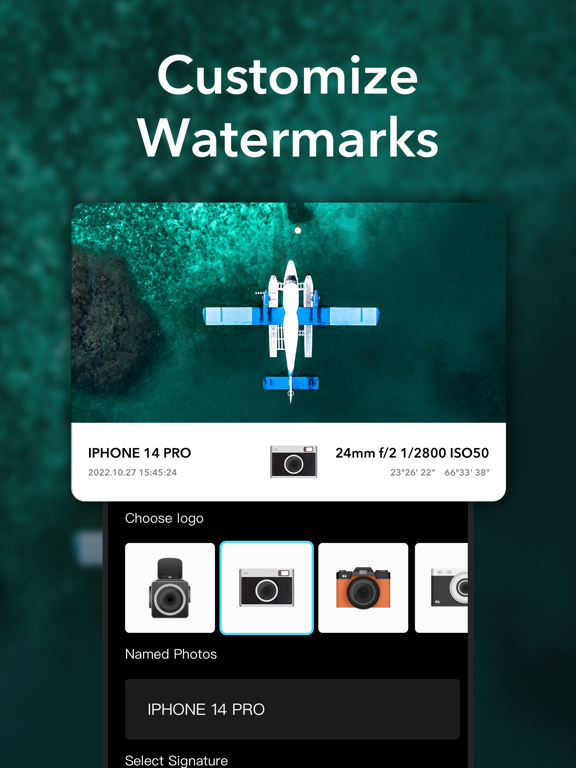Camera Kit: Watermark Maker