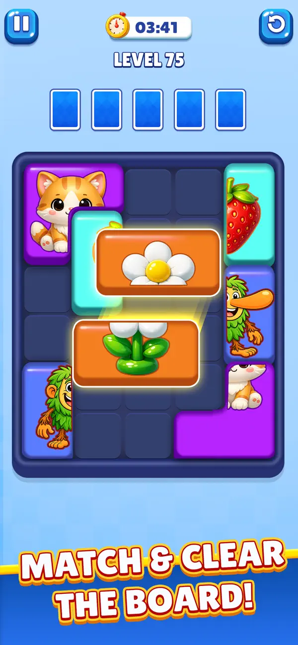 Screenshot #1 pour Jelly Block Match: Picture Jam