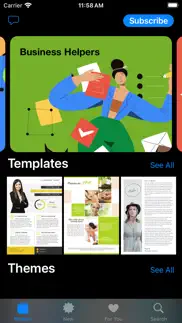 toolbox for iwork: templates iphone screenshot 1