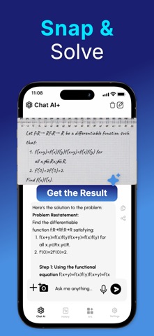 Chat+ AI: Safe & PIN-Protected iPhone screenshot