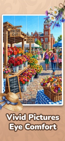 Cozy Jigsaw Solitaire Puzzle Screenshot 5 of 10