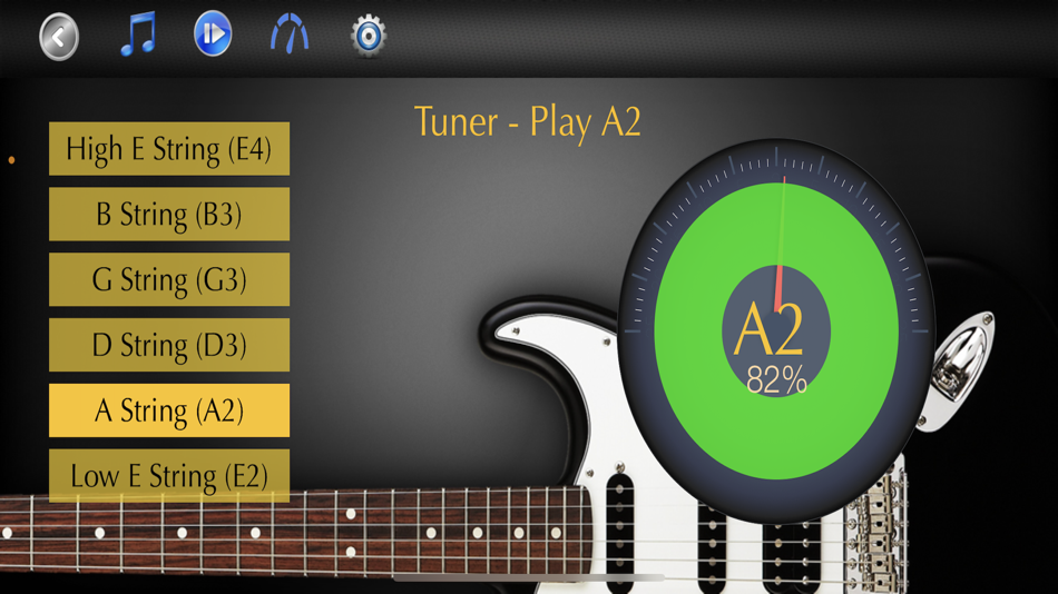 #8. Guitar Riff - Play by Ear (iOS) Podle: Learn To Master Ltd