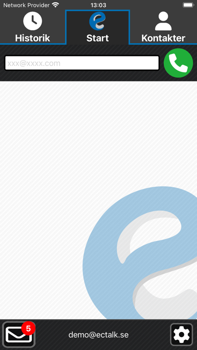 Screenshot #1 pour eCtouch Totalkonversation