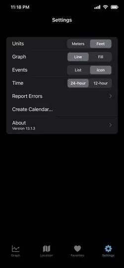 World Tides 2026 iPhone Screenshot 6
