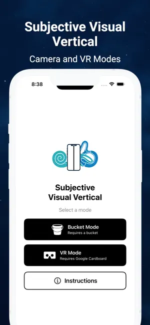 Subjective Visual Vertical SVV screenshot 1