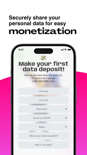 BLCKMGC - AI Data Bank screenshot 2