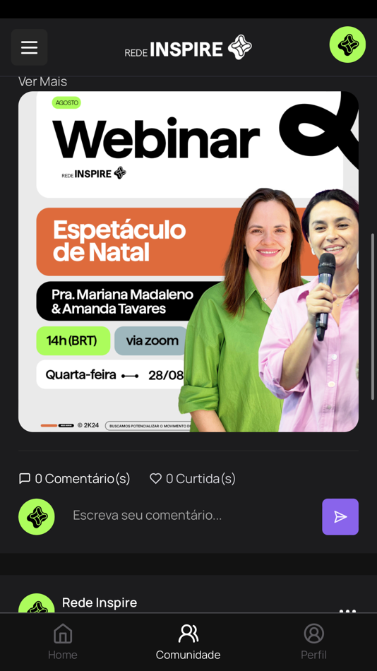 #2. Rede Inspire Igrejas (iOS) 게시자: Guilherme Pinho Krueger