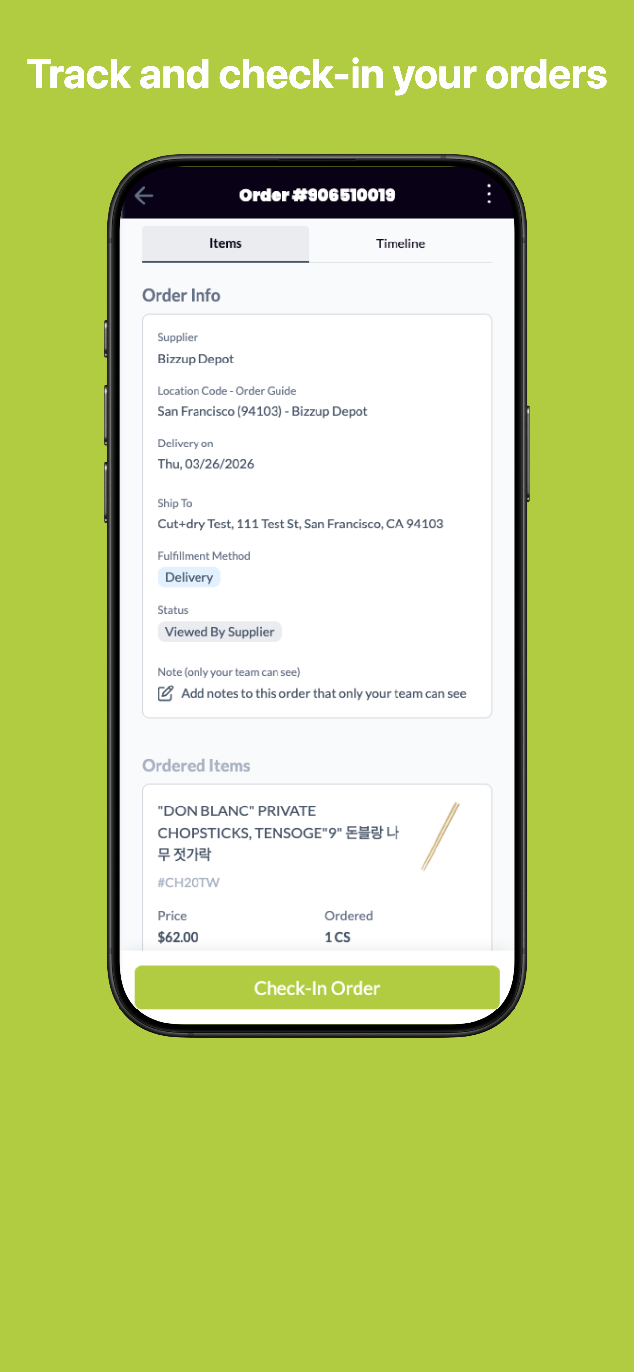 Bizzup Depot screenshot 4