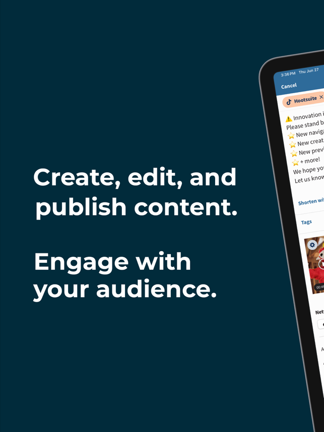 ‎Hootsuite - Social Media Tools Screenshot