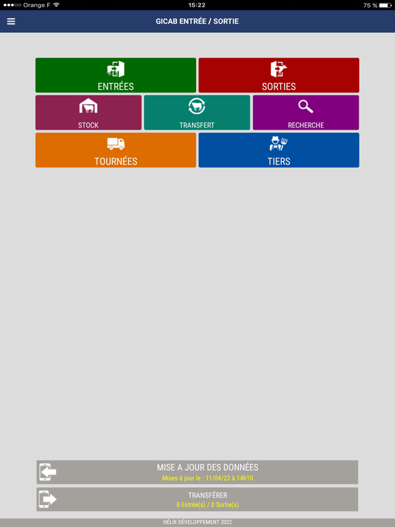 Screenshot #4 pour Gicab Entrée/Sortie
