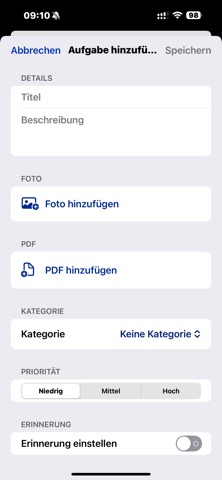 Reise To-Do screenshot