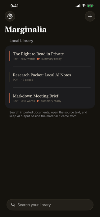 Marginalias Screenshot 2 of 5