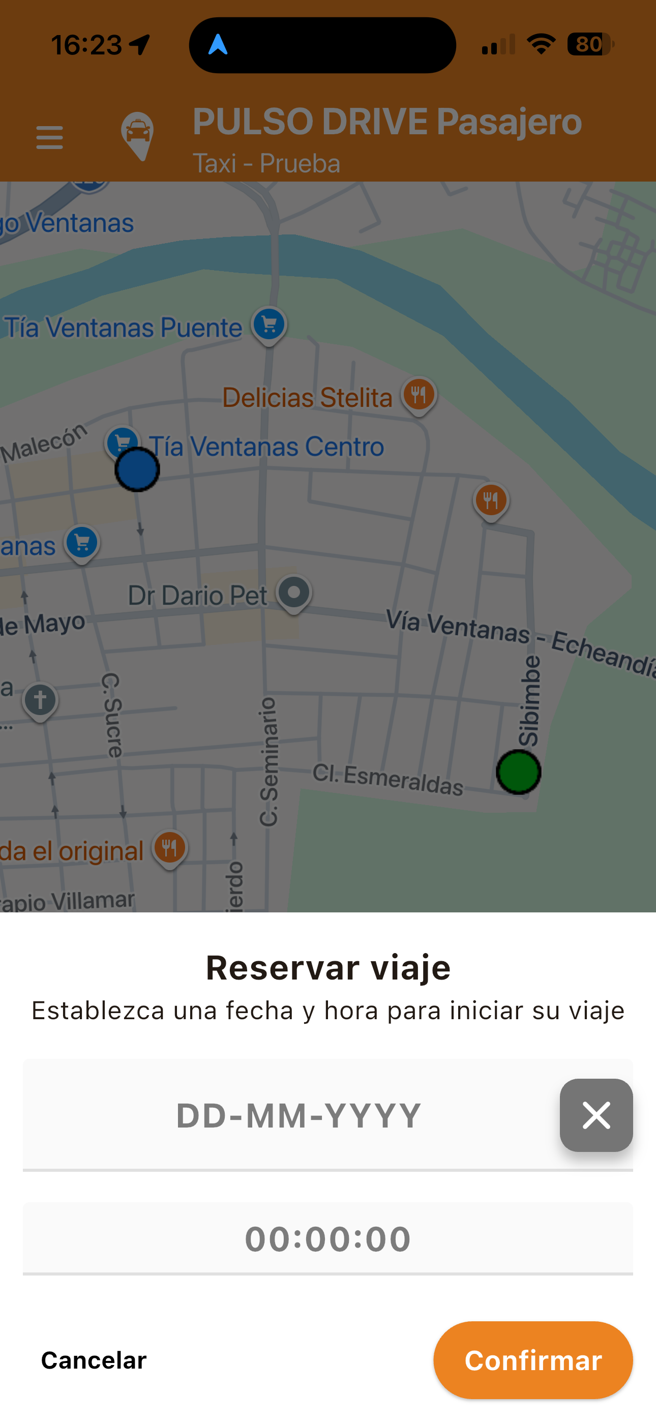 PULSO DRIVE Pasajero