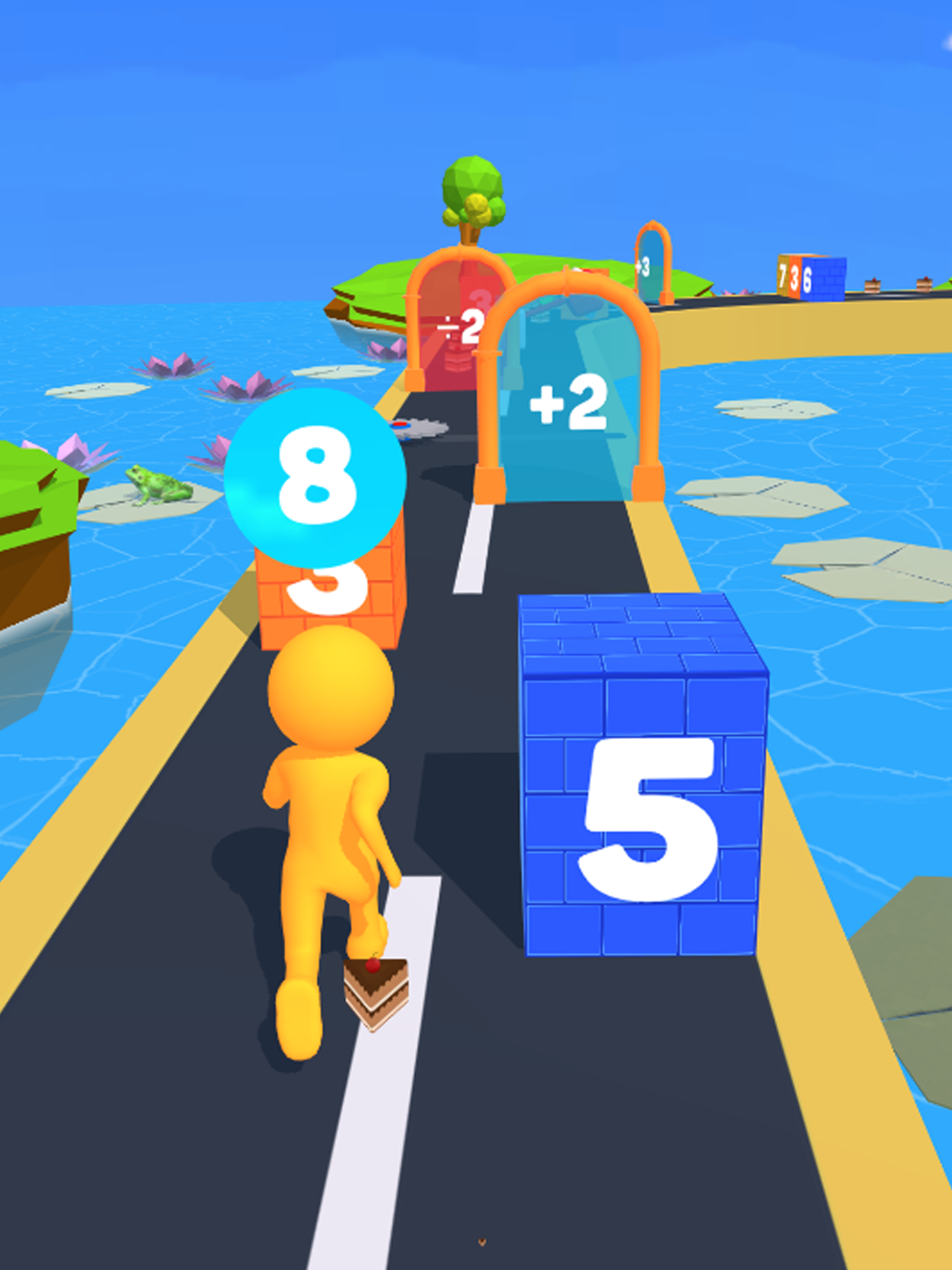StickMan Runner:Rush 3D Race screenshot 5