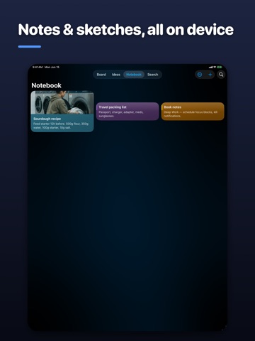 Penna: ADHD Visual Schedule iPad screenshot