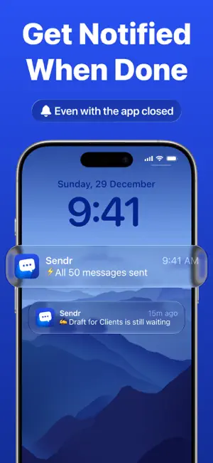 Mass Text & Group SMS: Sendr screenshot 4