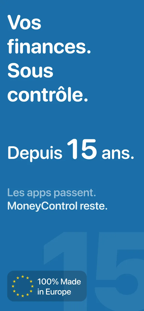 Screenshot #1 pour MoneyControl Budget Dépenses