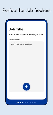 CV Voice iPhone screenshot