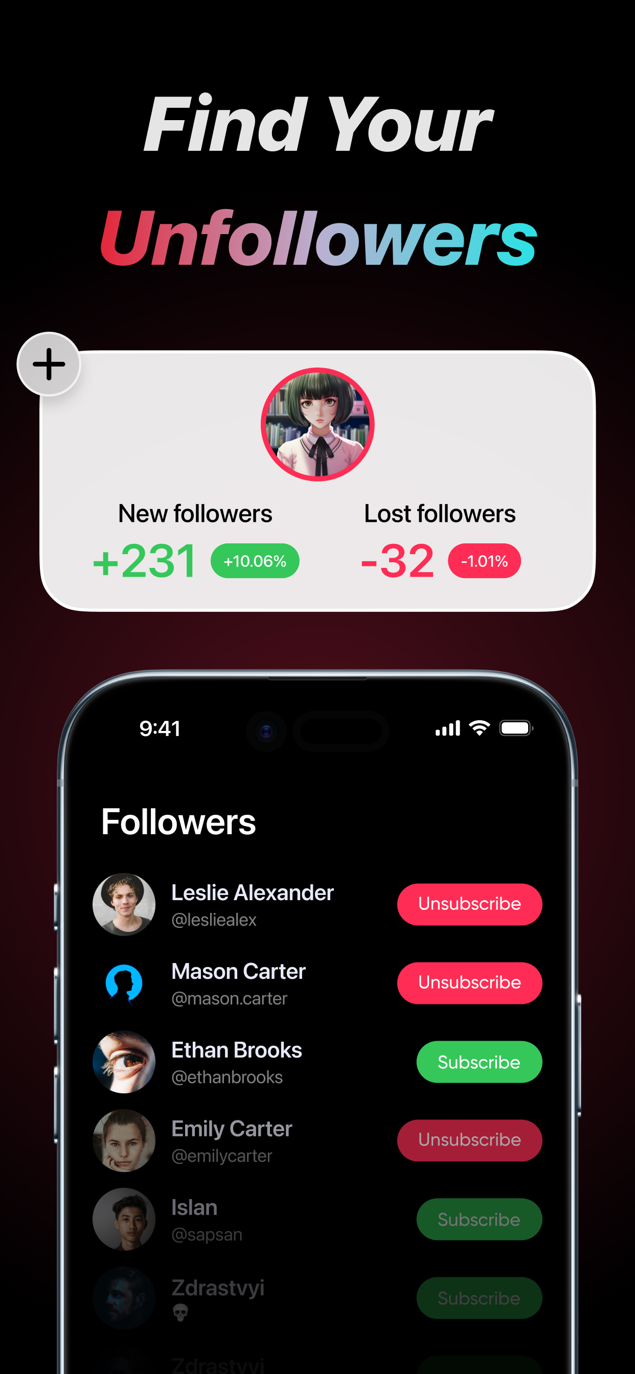 TT: Followers & Unfollowers screenshot 3