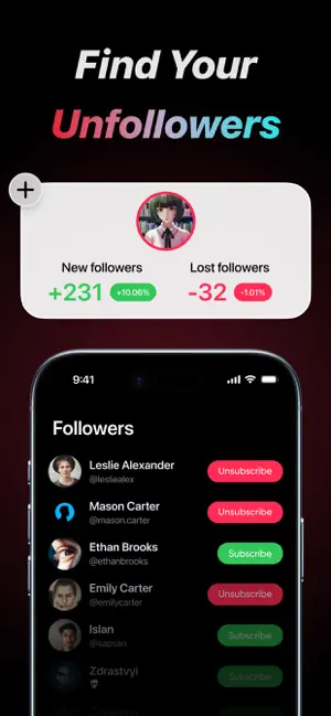 TT: Followers & Unfollowers screenshot 3