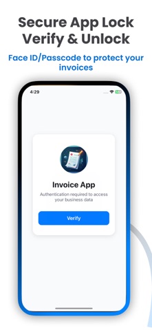 Invoica: Invoice Maker iPhone screenshot