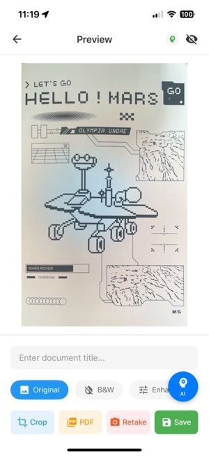 ScanFlow Auto Crop Screenshot