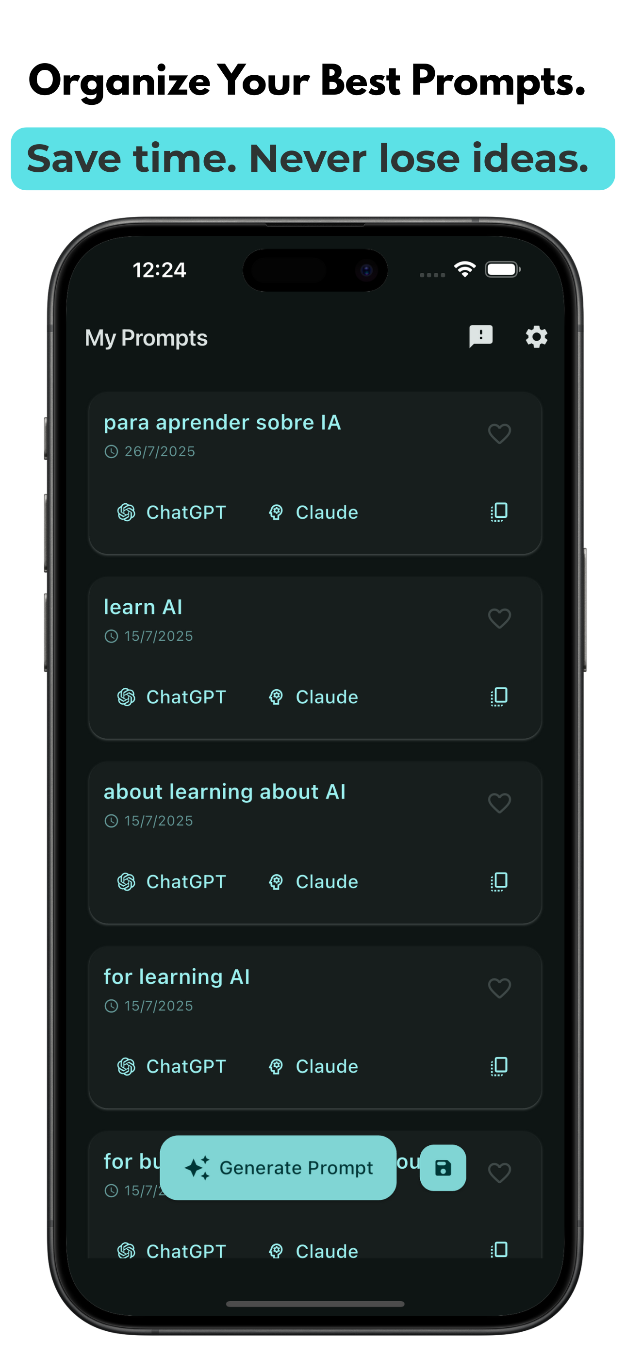 Promptay AI Prompt Generator