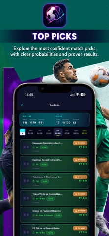 Match Analyze: Football Stats iPhone screenshot