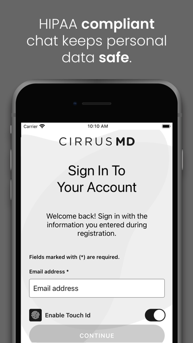 CirrusMD Screenshot