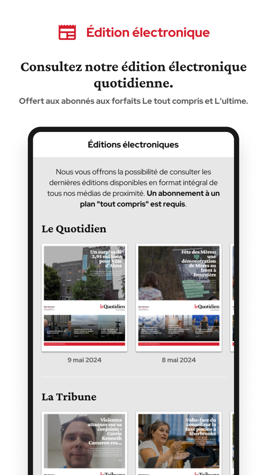 #3. Le Quotidien (iOS) By: Cooperative nationale de l'information independante, Coop de solidarite