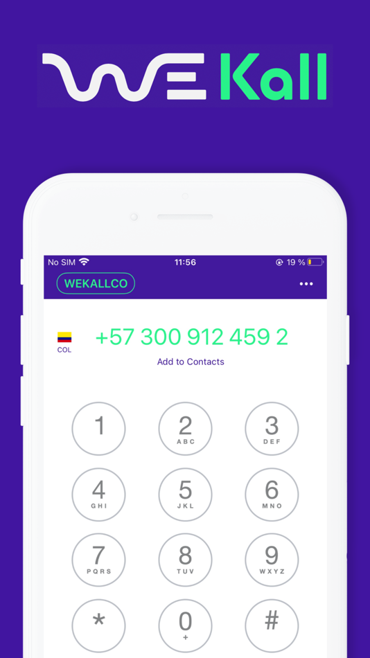 #1. WeKall Softphone (iOS) 由: WeKall LLC