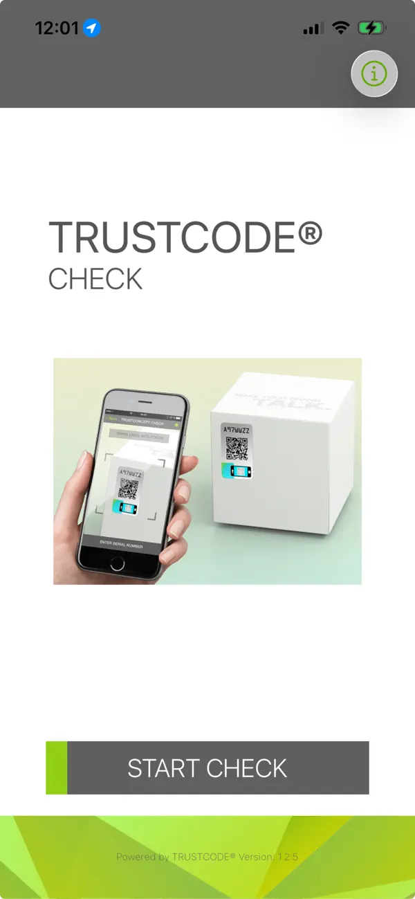 Screenshot #1 pour TRUSTCODE CHECK
