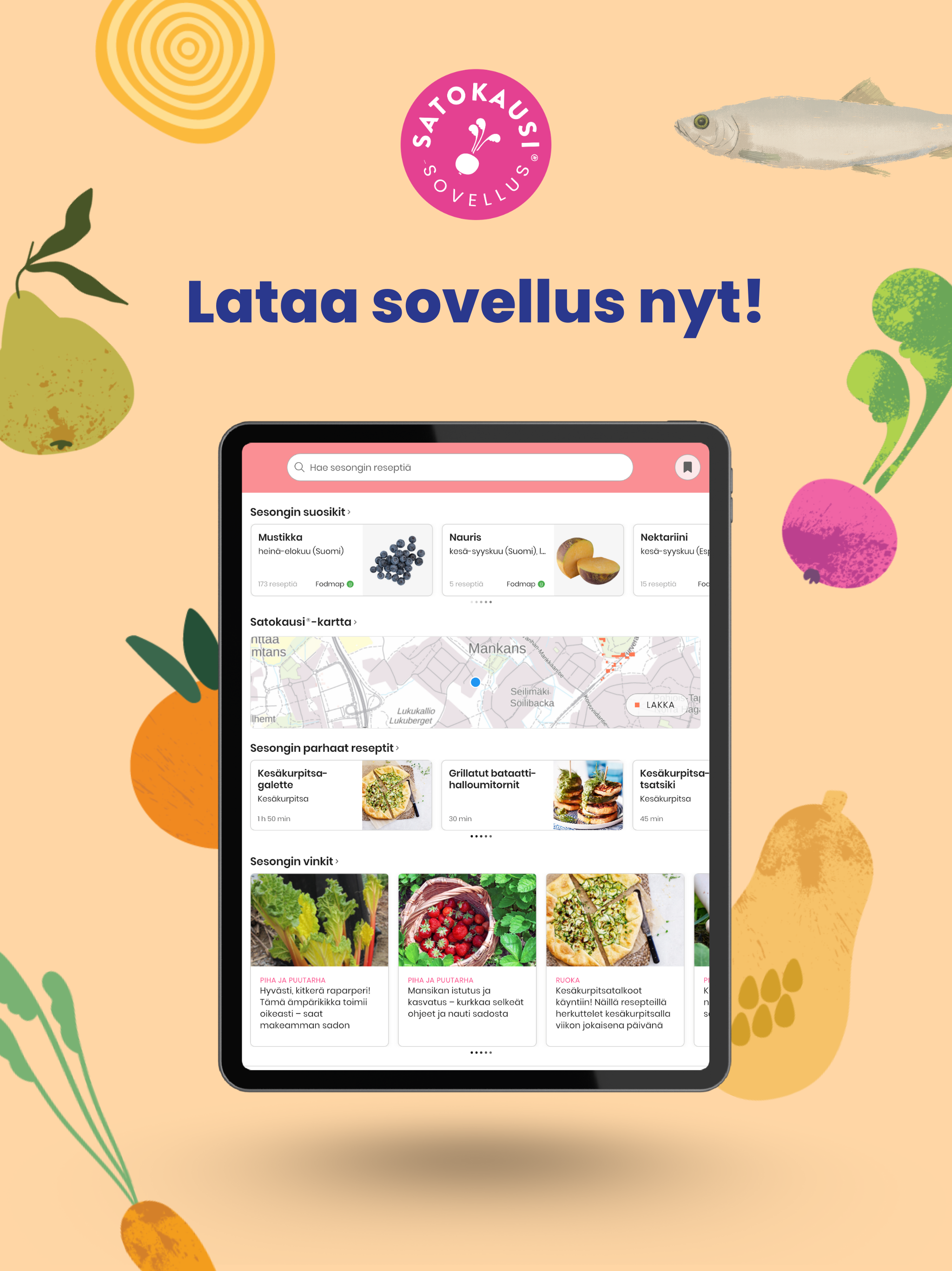 Satokausi®-sovellus screenshot 10